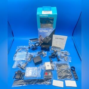 AKASO Ek7000 Ultra HD 4k WiFi Sports Action Camera with Accessories (NO Battery)